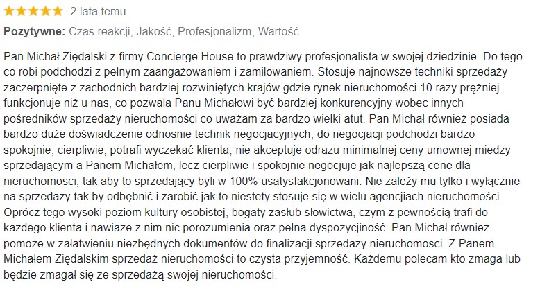 nieruchomość Agencja Nieruchomości Warszawa opinie